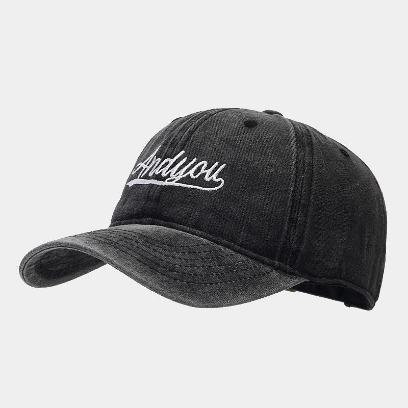 Wholesale Cotton Curved Brim Letter Baseball Cap